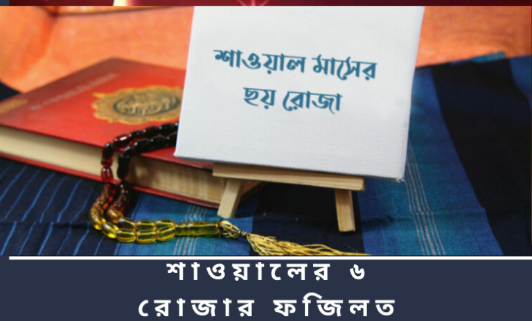 শাওয়ালের ৬ রোজার ফজিলত