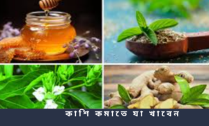 কাশি কমাতে যা খাবেন
