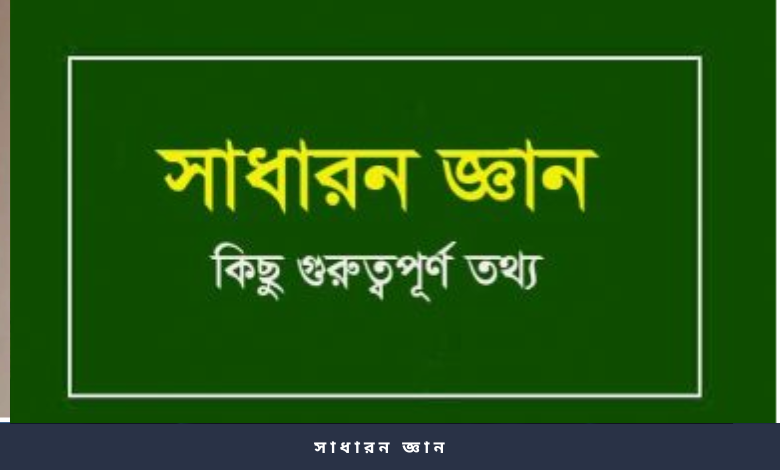 সাধারন জ্ঞান