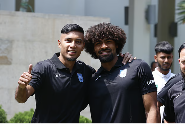 জামাল ভুঁইয়া ও হামজা চৌধুরী।