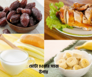 মোটা হওয়ার সহজ উপায়